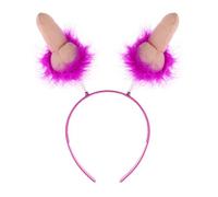 YiZYiF Willy Headband Bride To Be Head Boppers Headband Hair Hoop for Bachlorette Hens Stag Party Girls Night Out Rose Red One Size