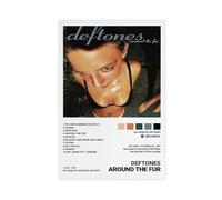 YJACED Around The Fur 2020 Music Album Cove Canvas Poster Wall Art Decor Print Picture Paintings for Living Room Bedroom Decoration 12x18inch(30x45cm)