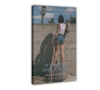 YJACED Exclusive Art Singer Kehlani Music Cover It Was Good Until It Wasn T Poster 1 Canvas Poster Wall Art Decor Print Picture Paintings for Living Room Bedroom Decoration 16x24inch(40x60cm)