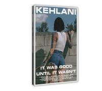 YJACED Exclusive Art Singer Kehlani Music Cover It Was Good Until It Wasn T Poster Canvas Poster Bedroom Decor Landscape Office Room Decor Gift 24x36inch(60x90cm)