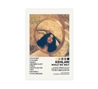 YJACED Exclusive Art Singer Kehlani Music Cover While We Wait Poster 1 Canvas Poster Wall Art Decor Print Picture Paintings for Living Room Bedroom Decoration 12x18inch(30x45cm)
