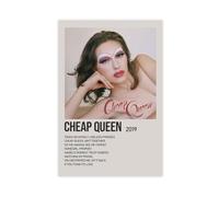 YJACED Exclusive Art Singer-songwriter King Princess Music Cover Cheap Queen Poster Canvas Poster Wall Art Decor Print Picture Paintings for Living Room Bedroom Decoration 08x12inch(20x30cm)