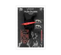 YJACED Exclusive Art Singer Tyler Childers 2017 Tour Poster Canvas Poster Bedroom Decor Landscape Office Room Decor Gift 16x24inch(40x60cm)