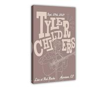 YJACED Exclusive Art Singer Tyler Childers 2021 Tour Poster Canvas Poster Bedroom Decor Landscape Office Room Decor Gift 20x30inch(50x75cm)