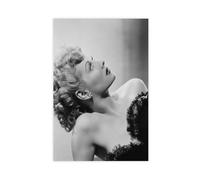 YJACED Film Actor- Lucille Ball Vintage Poster Canvas Poster Wall Art Decor Print Picture Paintings for Living Room Bedroom Decoration 08x12inch(20x30cm)