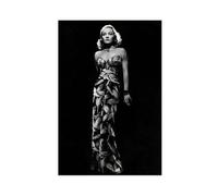 YJACED Film Actor- Marlene Dietrich Vintage Poster Canvas Poster Bedroom Decor Landscape Office Room Decor Gift 16x24inch(40x60cm)