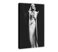 YJACED Film Actor- Marlene Dietrich Vintage Poster Canvas Poster Bedroom Decor Landscape Office Room Decor Gift 24x36inch(60x90cm)
