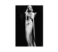 YJACED Film Actor- Marlene Dietrich Vintage Poster Canvas Poster Wall Art Decor Print Picture Paintings for Living Room Bedroom Decoration 12x18inch(30x45cm)