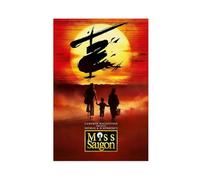YJACED Miss Saigon Musical Poster Canvas Poster Wall Art Decor Print Picture Paintings for Living Room Bedroom Decoration 20x30inch(50x75cm)