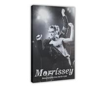 YJACED Morrissey, Black And White, Vintage, Music Legend Poster Canvas Poster Bedroom Decor Landscape Office Room Decor Gift 20x30inch(50x75cm)