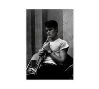 YJACED Music Poster -Chet Baker Canvas Poster Bedroom Decor Landscape Office Room Decor Gift 16x24inch(40x60cm)
