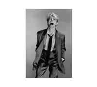 YJACED Musician -David Bowie Canvas Poster Wall Art Decor Print Picture Paintings for Living Room Bedroom Decoration 24x36inch(60x90cm)