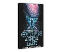 YJACED Ocean At The End Of The Lane Poster Canvas Poster Bedroom Decor Landscape Office Room Decor Gift 12x18inch(30x45cm)