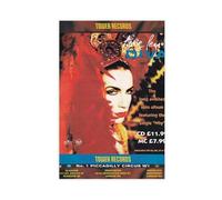 YJACED Original Vintage Mini Poster Magazine Clipping - Annie Lennox - Diva Canvas Poster Bedroom Decor Landscape Office Room Decor Gift 12x18inch(30x45cm)