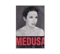 YJACED Original Vintage Mini Poster Magazine Clipping - Annie Lennox - Medusa Canvas Poster Bedroom Decor Landscape Office Room Decor Gift 24x36inch(60x90cm)