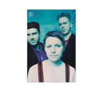 YJACED Original Vintage Mini Poster Magazine Clipping - Cocteau Twins Canvas Poster Bedroom Decor Landscape Office Room Decor Gift 24x36inch(60x90cm)