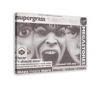 YJACED Original Vintage Mini Poster Magazine Clipping - Supergrass - I Should Coco Canvas Poster Bedroom Decor Landscape Office Room Decor Gift 08x12inch(20x30cm)