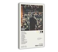 YJACED Rod Wave Pray 4 Love Album Art Poster Canvas Poster Wall Art Decor Print Picture Paintings for Living Room Bedroom Decoration 12x18inch(30x45cm)