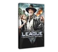 YJACED The League of Extraordinary Gentlemen Movie Poster Canvas Poster Bedroom Decor Landscape Office Room Decor Gift 24x36inch(60x90cm)