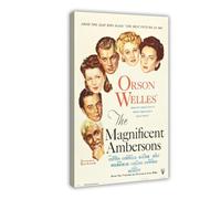 YJACED The Magnificent Ambersons Canvas Poster Wall Art Decor Print Picture Paintings for Living Room Bedroom Decoration 12x18inch(30x45cm)