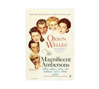 YJACED The Magnificent Ambersons Canvas Poster Wall Art Decor Print Picture Paintings for Living Room Bedroom Decoration 08x12inch(20x30cm)