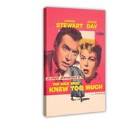 YJACED The Man Who Knew Too Much Canvas Poster Bedroom Decor Landscape Office Room Decor Gift 16x24inch(40x60cm)