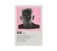 YJACED Tyler Poster Igor Album Cover Art Canvas Poster Bedroom Decor Landscape Office Room Decor Gift 20x30inch(50x75cm)