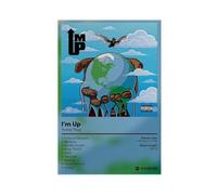 YJACED Young Thug-I'm Up- Music Album Poster Canvas Poster Wall Art Decor Print Picture Paintings for Living Room Bedroom Decoration 12x18inch(30x45cm)