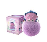 YJacuing Alien Stage Free Stage Series Blind Box Pom Pom Keychain, Anime ALNST Mystery Plush Fluffy Bag Charm (Single Box, Contains One Random Character)