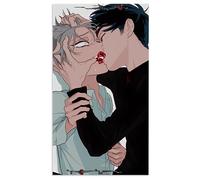 YJacuing Alien Stage Karmic Angel Series PVC Wall Poster, Officially Licensed Anime ALNST Merch, 22.4" x 12.6", Limited Edition (Till & Ivan)