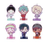 YJacuing Alien Stage Passion Love Series Blind Box Acrylic Figure Keychain, Official ALNST 3rd Anniversary Merch, Multicolor, Single Box, Contains One Random Character