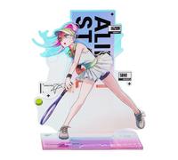 YJacuing Alien Stage Passion Love Series Holographic Acrylic Standing Figure, Official Anime Collectable Merchandise for ALNST 3rd Birthday (Mizi)