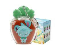 YJacuing Alien Stage Rabbit Series Blind Box Carrot Keychain With Mini Figurine, Official Anime ALNST Mystery Bag Charm (Single Box, Contains One Random Character)
