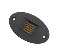 Yjcnelcr 4inch 4Ohm Tweeter Loudspeaker Unit Air Motion 30W HIFI Loudspeaker Easy Installation Treble For Home Theater Aluminum Cover