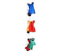 Yjcnelcr Christmas Tree Hanging Ornament Climbing King Figure Decorations For Mantels Door Wall Window Holiday Decoration Holiday Climbing Santa Decoration