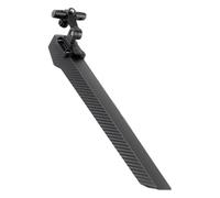 Yjcnelcr Daily Wet Road Bike Mudguard for Cycling Trip | Clip on Rear Guard with Wide Panel Coverage and Black PP Construction