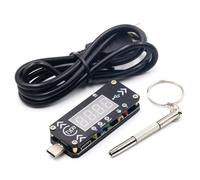 Yjcnelcr Digital Display Voltages Current Meter Type C Fast Charging Triggering Decoy Detection Tester Full Protocols