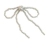 Yjcnelcr Hair Clips for Women Hair Barrettes Artificial Pearl Bowtie Hair Clip Sweet Ballet Bowknot Hairpin Hair Style Tool for Thin Hair Korean Style Headdress Hair Pins Hair Accessories for Girls
