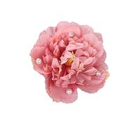 Yjcnelcr Hair Clips for Women Hair Barrettes Pearl Decors Peony Flower Hair Barrettes Teen Hairpin Chinese Style Hair Clip Hair Pins Hair Clamps Hair Accessories for Women Ladies and Girls