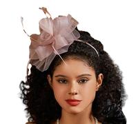 Yjcnelcr Hair Clips for Women Hair Barrettes Top Hat Fascinator Headband Hair Accessories Vintage Hair Clip Headdress for Girl Hair Pins Hair Clamps Hair Accessories for Women Ladies and Girls