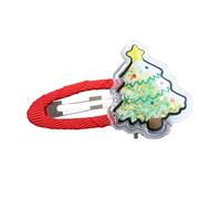 Yjcnelcr Hair Clips for Women Hair Barrettes Y2k Style Christmas Pattern Hair Clip Ponytail Bangs Sweet Girl Lovely Hair Clip Hair Pins Hair Clamps Hair Accessories for Women Ladies and Girls