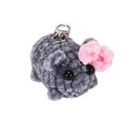 Yjcnelcr Keyrings Key Chains for Ladies Interactive Sad Hamster Toy Keychain with Violin for Collectors and Decoration Keychain Gifts for Women Girls