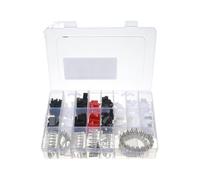 Yjcnelcr Model Wire Connector Terminal Set | 260 Piece Male Female Crimp Housing Assortment for Flight Controller ESC Servo Balance Plug Wiring Repair, 22-26AWG