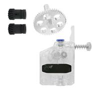 Yjcnelcr Printer Extruder Double Geared Extruder Double Drives Extruder for MK3S Printer Clear Temperature