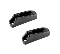 Yjcnelcr Upgrades 2pcs Boat Jams Cleat Locking Rope Black Clams Cleat Cord Tensioner Runner Canoeing Kayaks Surfing Marine