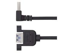 Yjcnelcr USB3.0 Male To Female Adapter Cable Converter Cord Quick Charging Wire Line 5Gbps Data Transmission Speed Male To Female