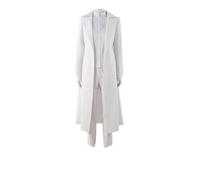 YJCOS Adult Ivan Cosplay Costume Halloween White Windbreaker Coat Full Set Outfits Stage Uniform, White, Large