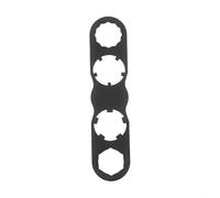 YJDOORPLAY Bicycle Pedal Wrench Professional TC4 Alloy Installation Tool for Look for KEO Bike Pedal Maintenance Repair Multi-Function Disassembly Tool Silver(Black)