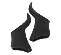 YJDOORPLAY Bike Brake Lever Hoods Silicone Gear Shift Cover Bracket Handlebar Grips for SORA ST-2400 ST-3500 ST-4500 Bicycle Components(Black)