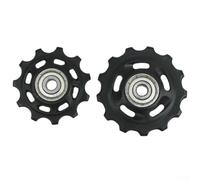 YJDOORPLAY Bike Performance Upgrade Lightweight Aluminium Alloy Rear Derailleur Pulleys for Different Speeds (11T+13T)
